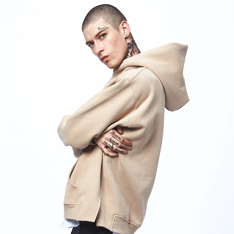 

manufacturers Wholesale printed drop shoulder man hoodie customized high quality oversize hoodies for men, Picture