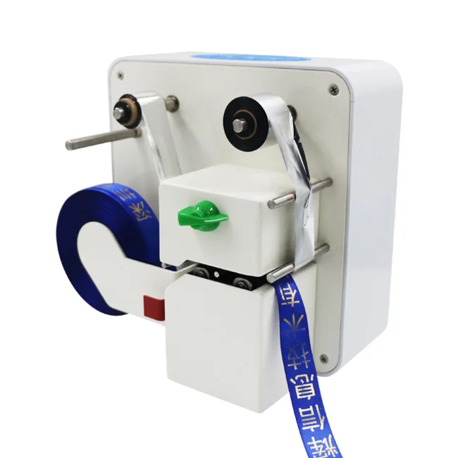 Hot Foil Stamping Printing Machine For Ribbons Printing Machine Satin Colored Satin Ribbon