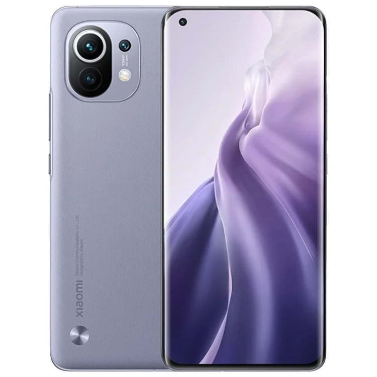 

Xiaomi 11 mobile phones 12GB+256GB with Type-C 55W Charger Mi11 2K AMOLED four-curved flexible screen Xiaomi 11 mobile phones