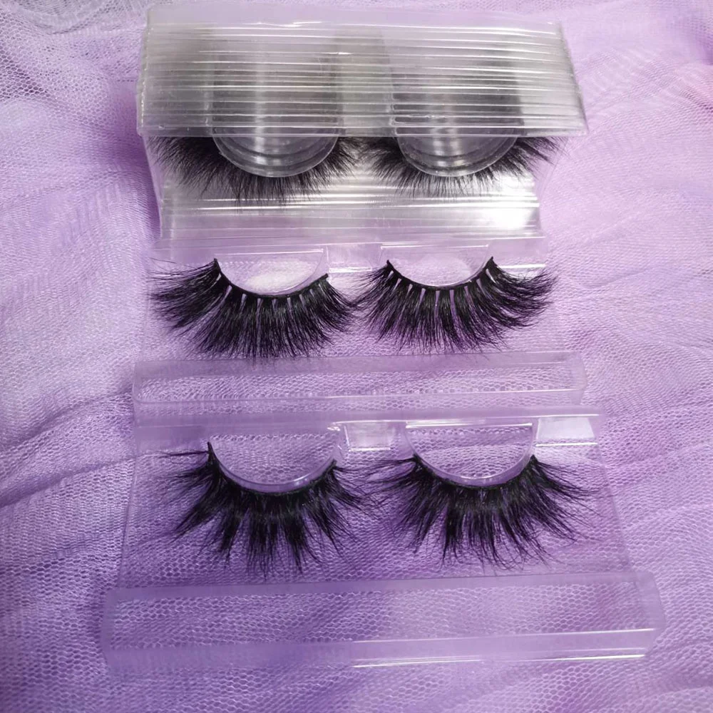 

Empty Lashes with case eyelash wholesale real 3d mink eyelashes
