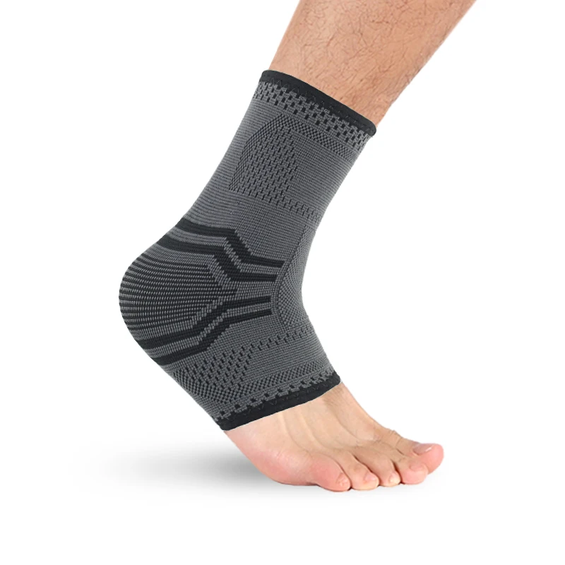 

Breathable adjustable nylon material colored elastic foot compression ankle foot support, Customized color