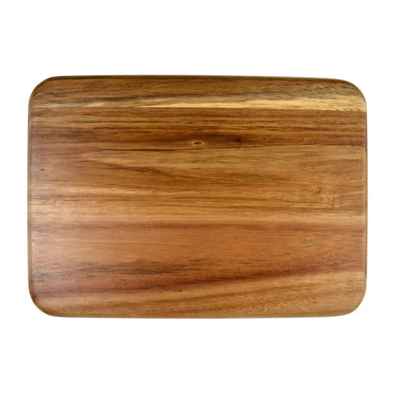 

Wholesale Eco Friendly Cheese Charcuterie Pizza Food Serving Board Tray Acacia Wood Chopping Cutting Board for Kitchen