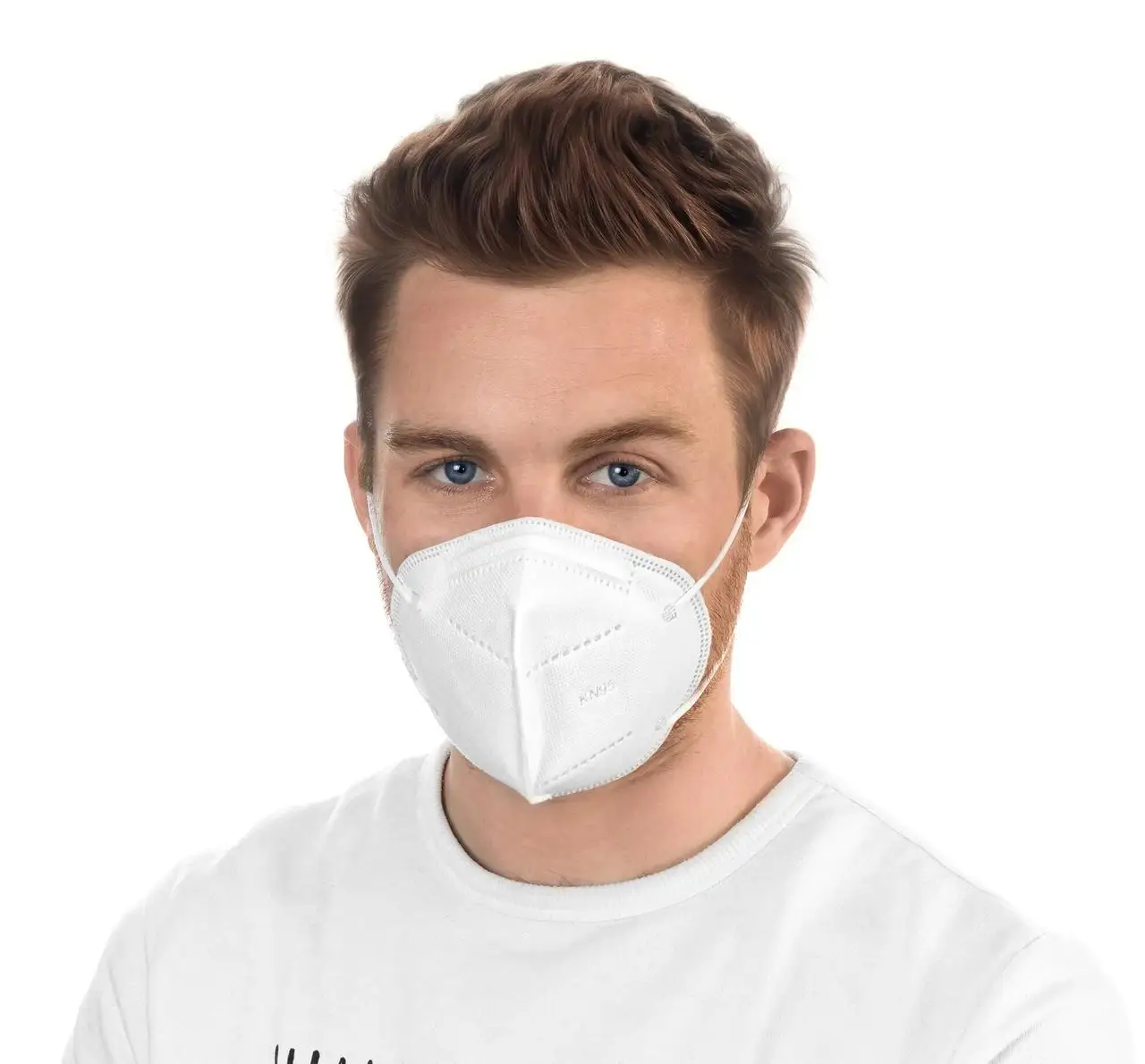 

Adult Disposable KN95 Mask Earloop Mask Face Melt-blown Fabric Safe Material White Ear Strap Xiongfeng CN;ANH YX9501 Yes!