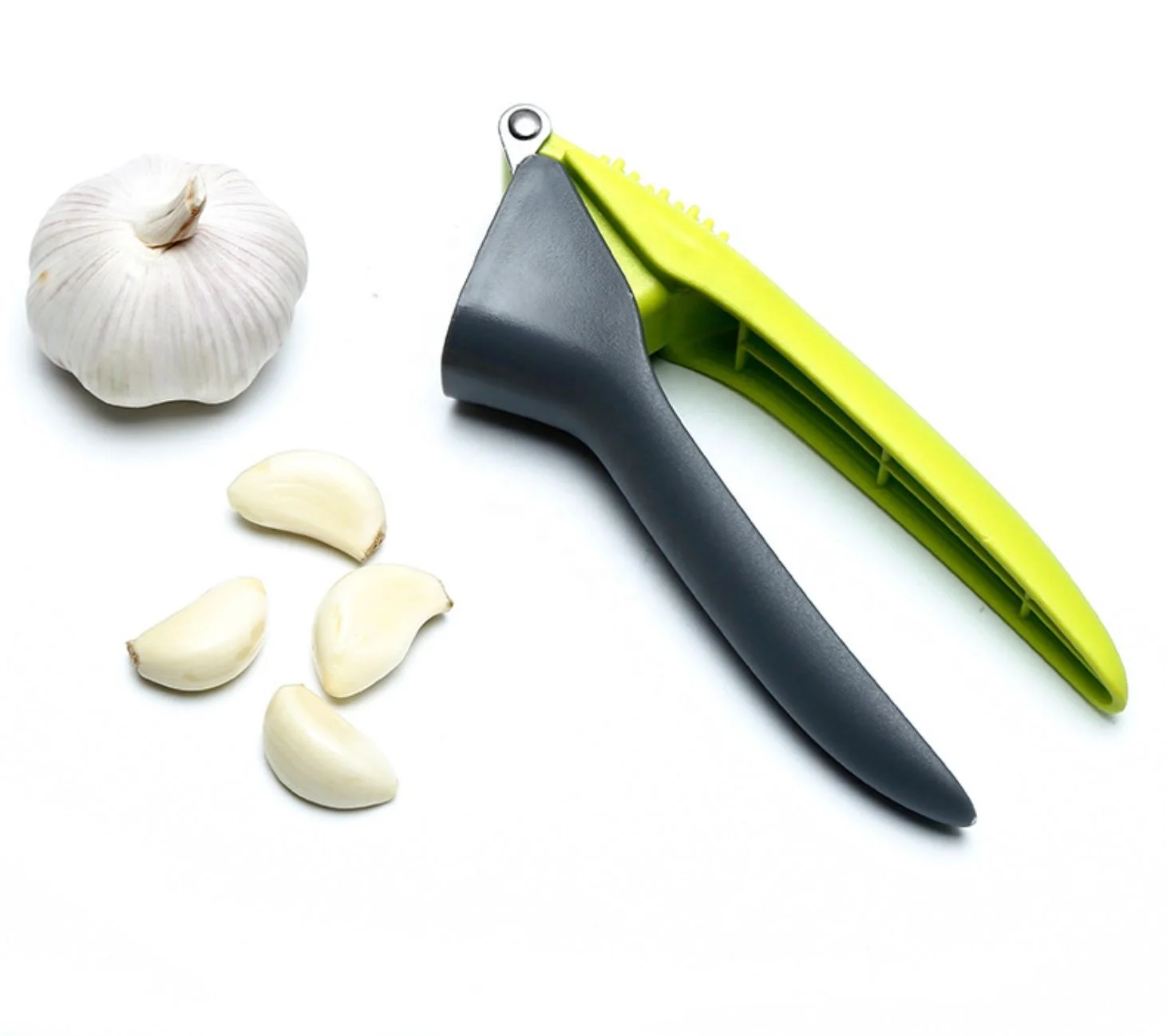 

Amazon hot sell home gadgets self-cleaning design garlic presser, Assorted