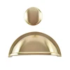 Brushed gold bathroom accessory Cabinet pulls Drawer knobs