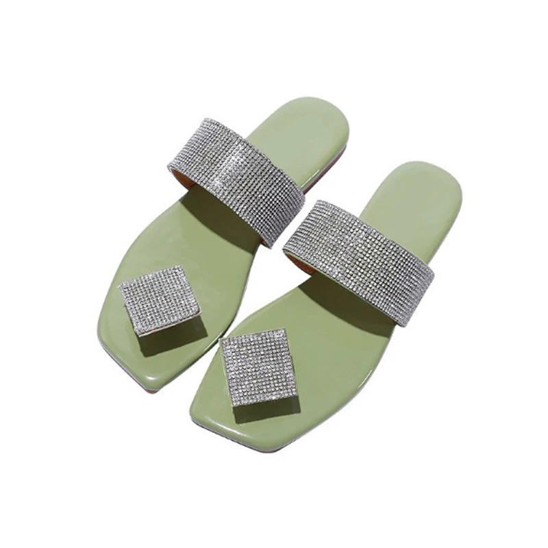 

OXGIFT Wholesale woman bling diamond sandals 2020