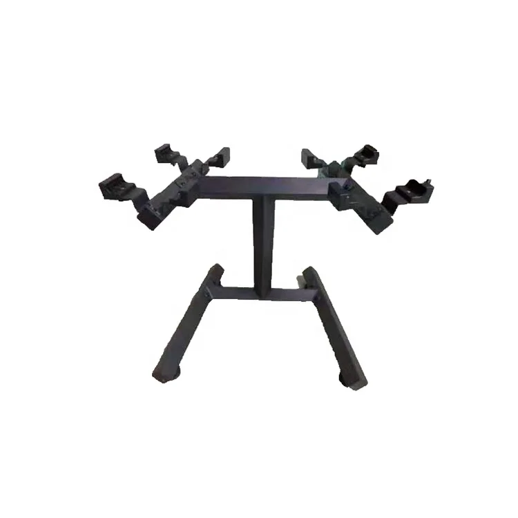 

2021 new adjustable dumbbells 80lb / 72lb /32kg custom LOGO dumbbells and rack wholesale, Black