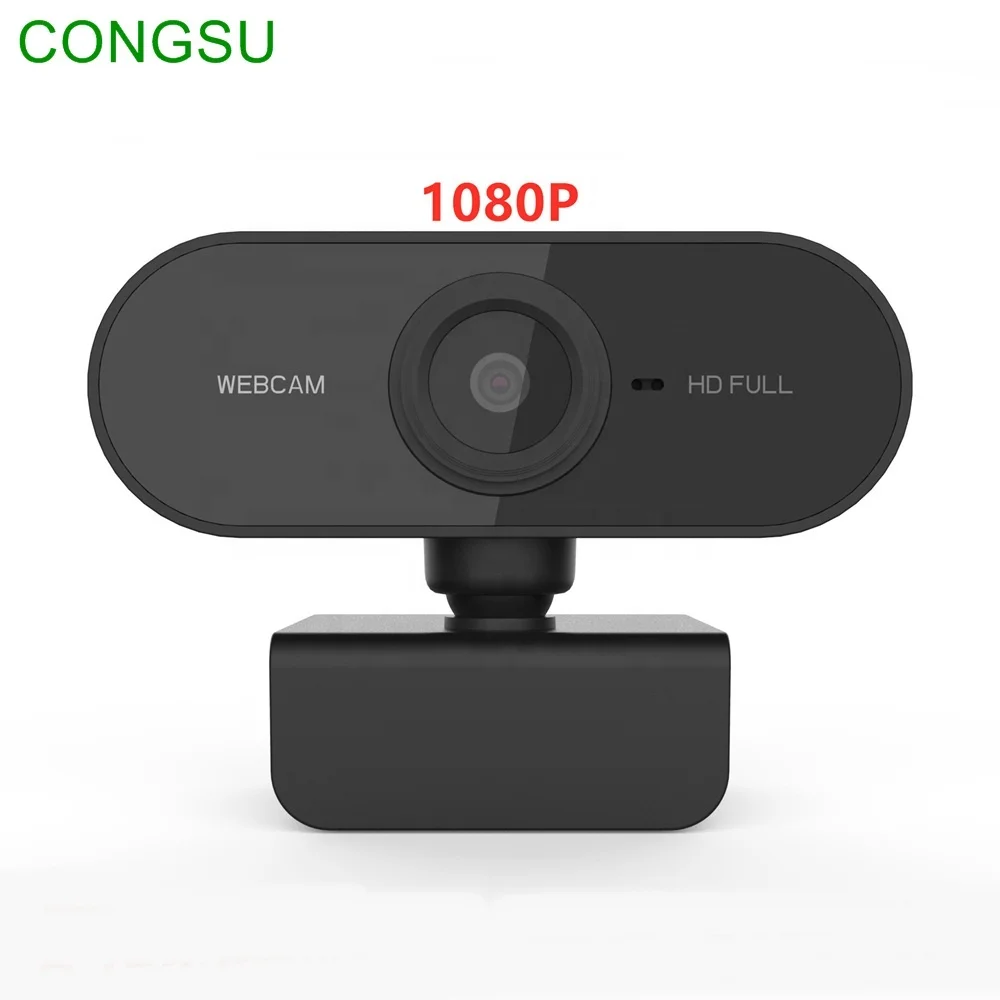 

Free Driver HD Laptop Computer PC USB 1080P Webcam Camera Webcamera with Microphone