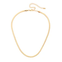 

x971267d Fine Fashion Women Jewelry Shinny Flat Snake Chain Short Gold Plated Custom Initial Necklace Choker