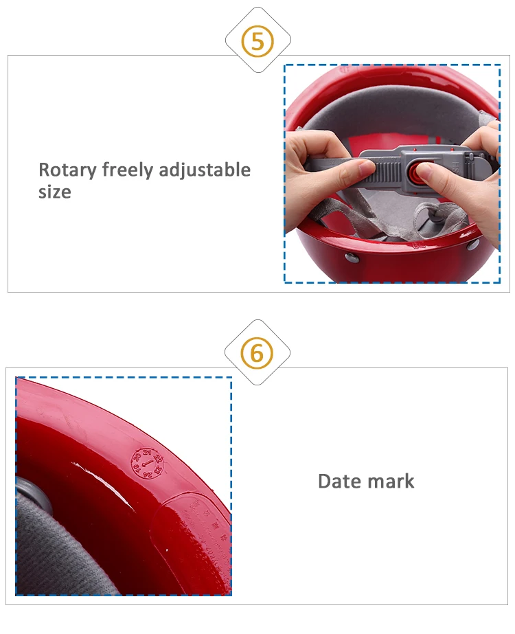 Industrial standard hard hat welding one size asian size safety helmet