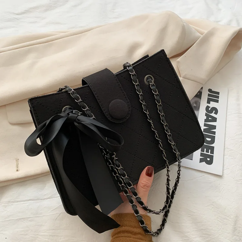 

SP1293 2021 new trendy fashion designer luxury women bag rhombus chain square messenger bag ins shoulder bag for ladies, Picture shown