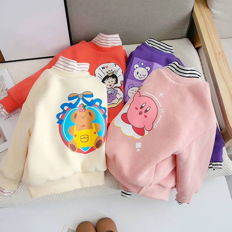 

Autumn Korean version of children's sweater factory to produce children's pullovers sleeve boys hoodie kids clothing