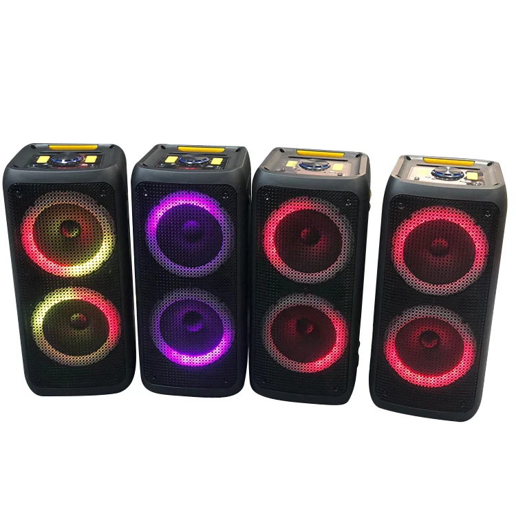 

big bluetooth speaker 8122-8 Double 8" Outdoor power Wireless Bluetooth speaker