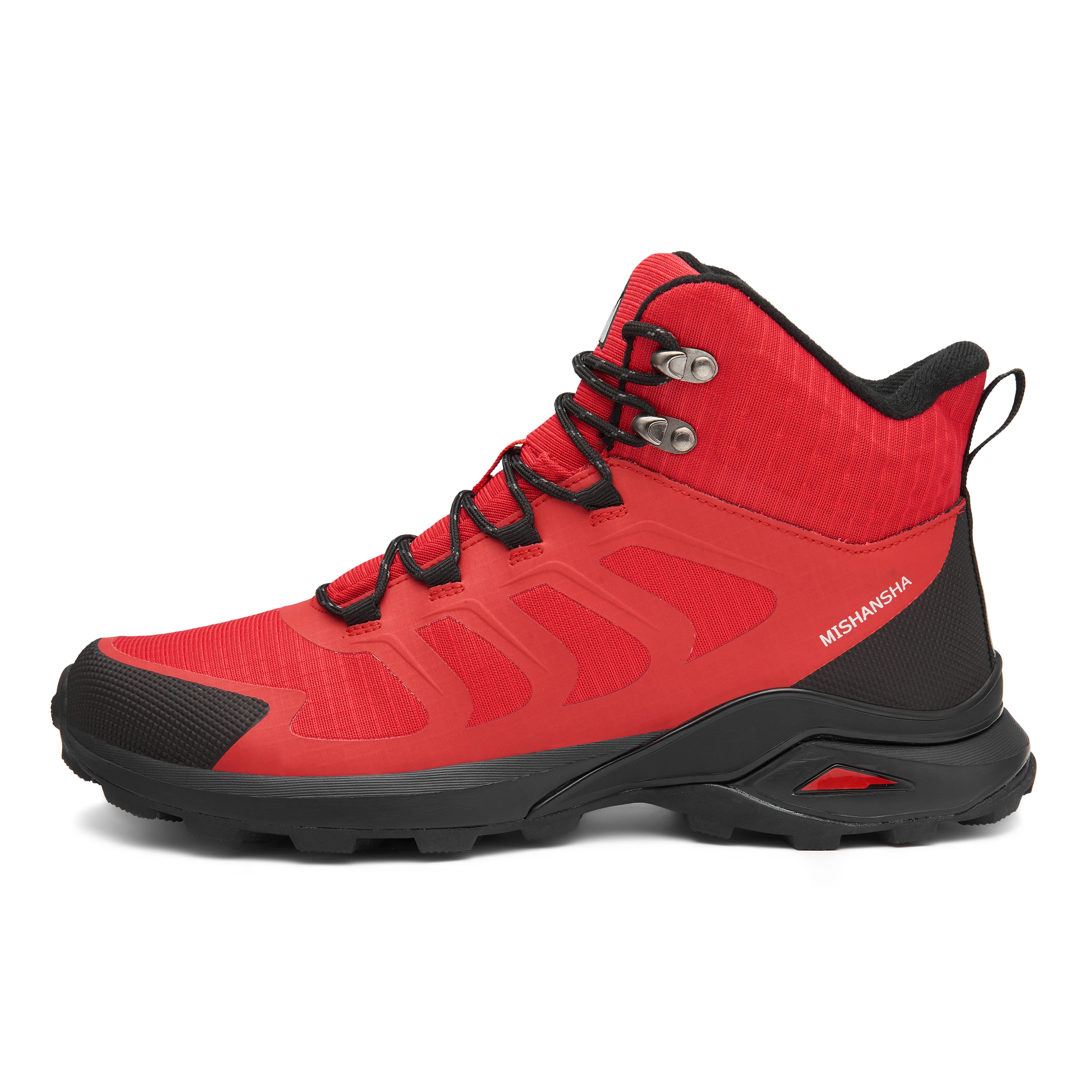 

Factory Price New Design Men's Breathable Lightweight High Ankle Trendy Hiking Shoes
