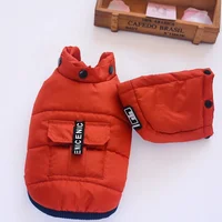 

2019 New Design Waterproof velvet r Warm Dog Clothing pet clothes winter