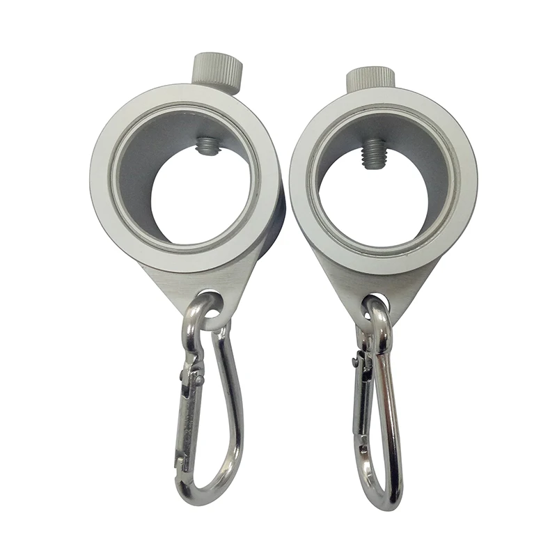 Rotating Grommet Aluminum Anti Wrap Flagpole Install Rings Clip Fixed Pole Holder With Stainless