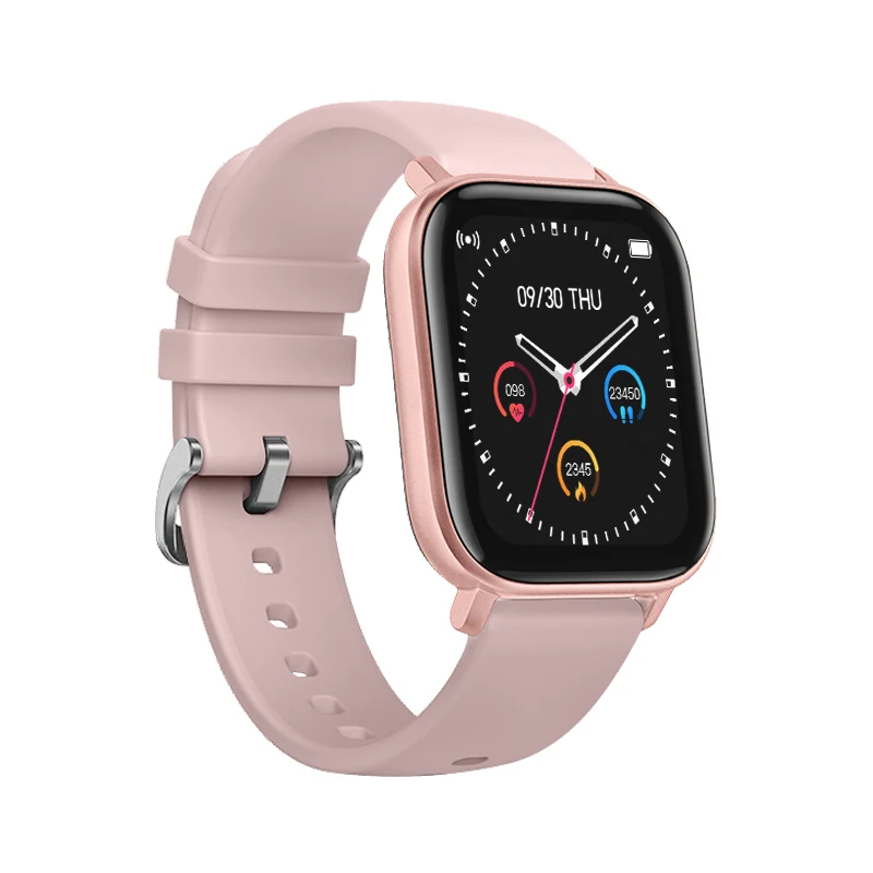 

Factory price P9 1.54 inch Full Touch Screen Smart Watch Fitness Tracker lady smart Bracelet p9 smart watch, 5 colors