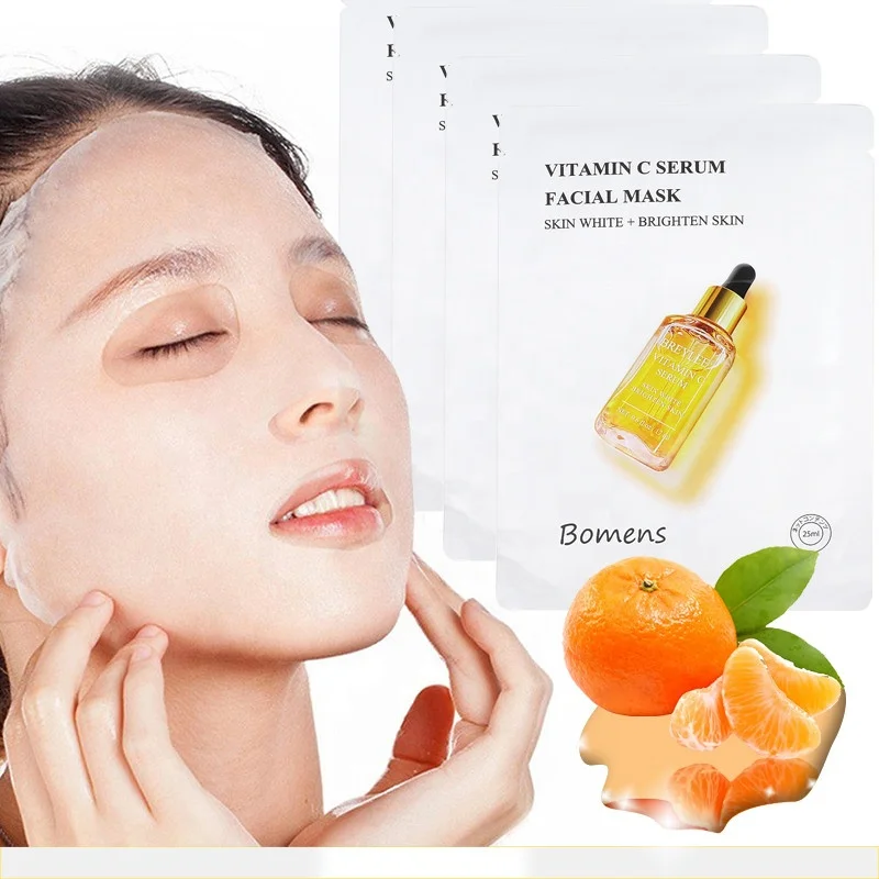 

OEM cosmetic factory sales organic korean beauty face skin care mask sheet facials moisturizing facial mask