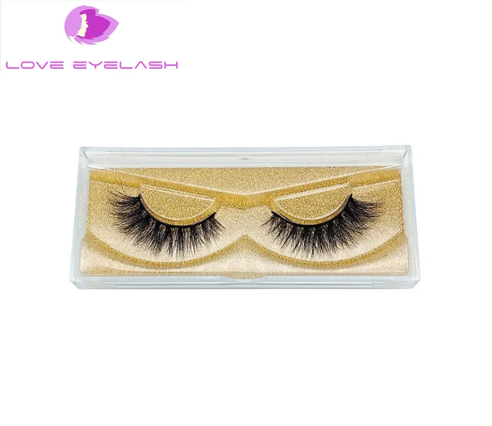 

Hot sale in 2021 5D one pair Mink false eyelashes For daily outing