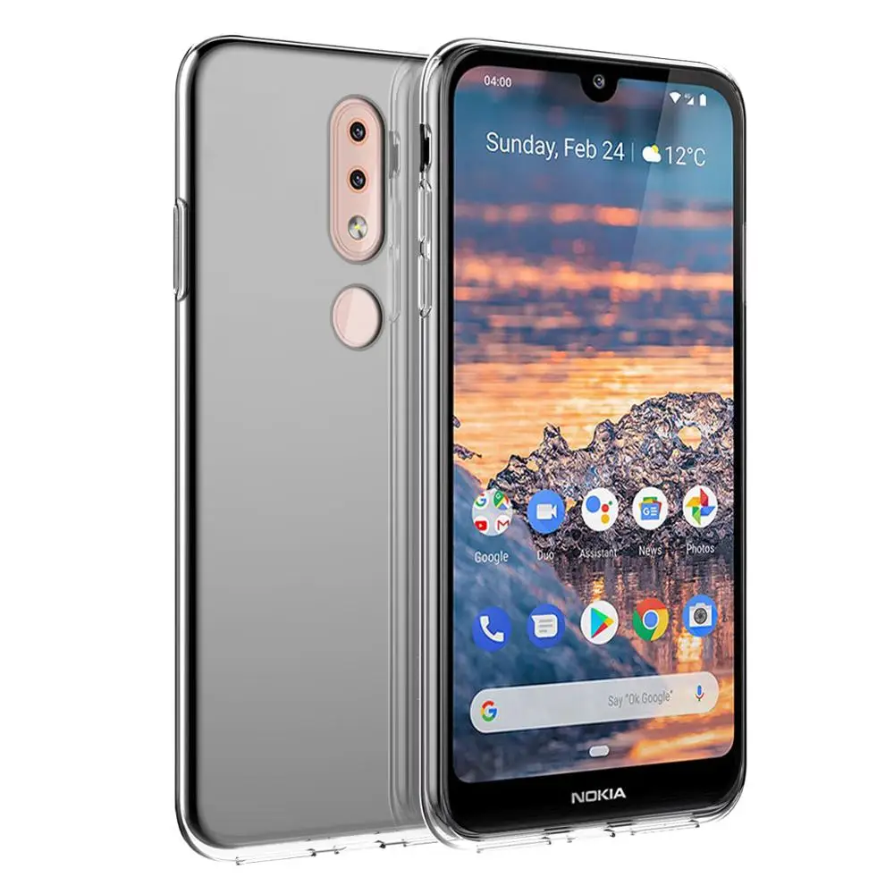 

Ultra Thin Mobile Phone Cases for Nokia 2.2 Back Cover Case 360 Camera Protective for Nokia 2.2 TA-1188 5.71" Silicone TPU Coque