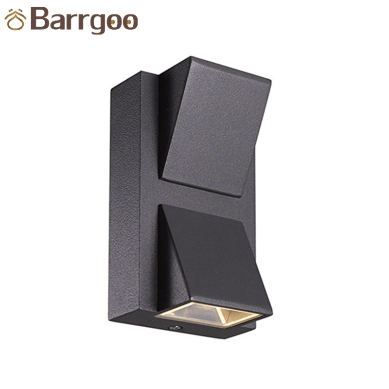 6 watt COB Up And Down Aluminum Outdoor Corridor LED Wall Lights / Outdoor Wall Sconce