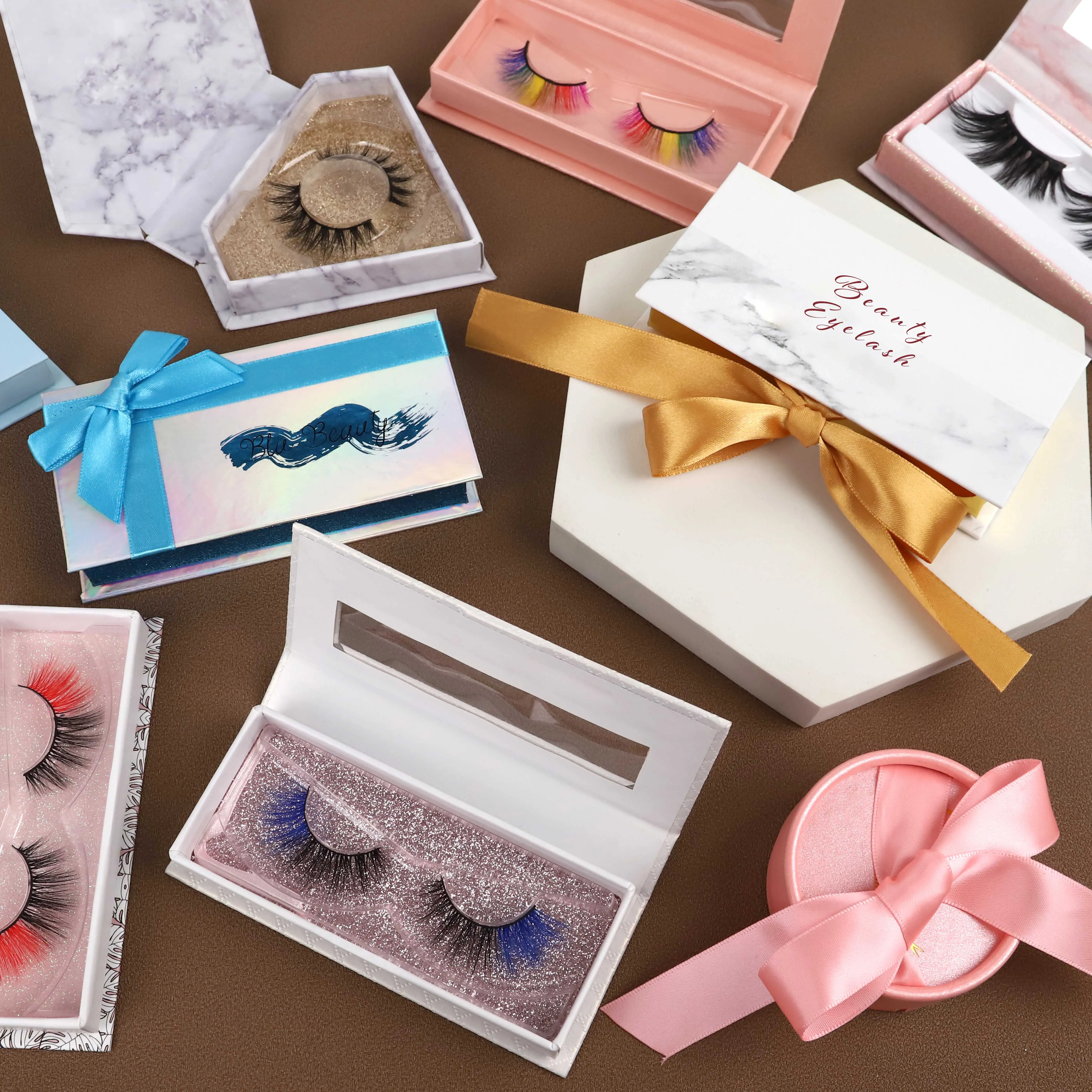 

New hot sale 5d lashes eyelash samples cruelty free 100% real 3d mink eyelashes