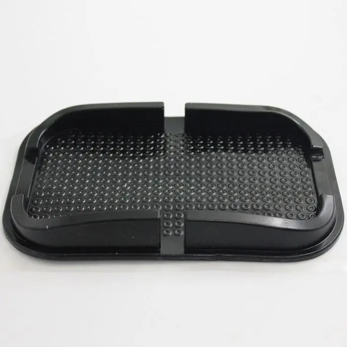 

Black silicone non slip pad for car office home TOLw3 sticky anti-slip mat