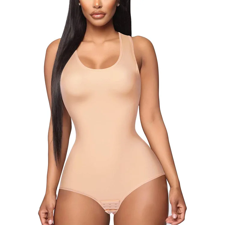 

Customized Label Women Knitted Seamless Bodysuit Body Shaper