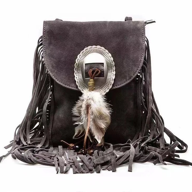 

Women Purse Tassel Boho Hippie Gypsy Fringed Tote Handbag Womens 2021 New Vintage Bohemian Fringe Messenger Crossbody Bag