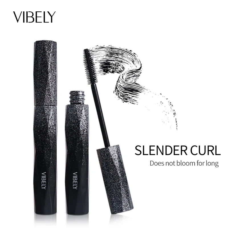 

New Product Black Waterproof Eyelash Extension 3D Fiber Lash mascara for eye