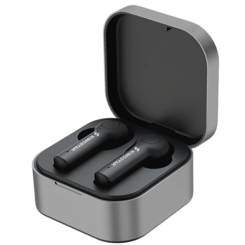 

Bass Bluetooth TWS True Wireless BT Earphone Mini Aluminum Alloy TWS Earbuds