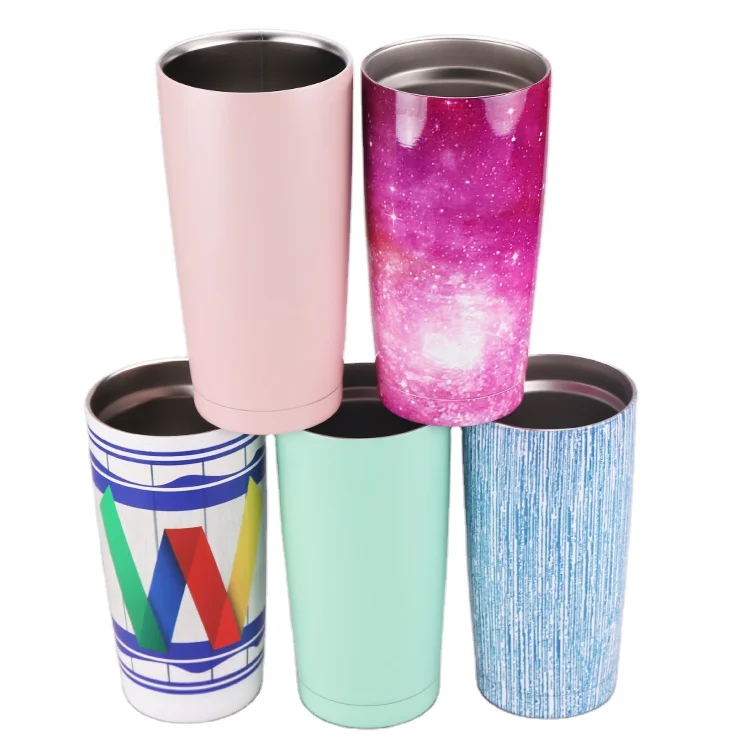 

20 oz Tumbler Stainless Steel Travel Mugs Vacuum Cup, Customized colors acceptable