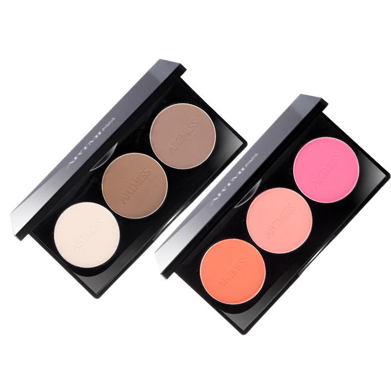 

Waterproof private label cosmetics makeup contour powder palette foundation