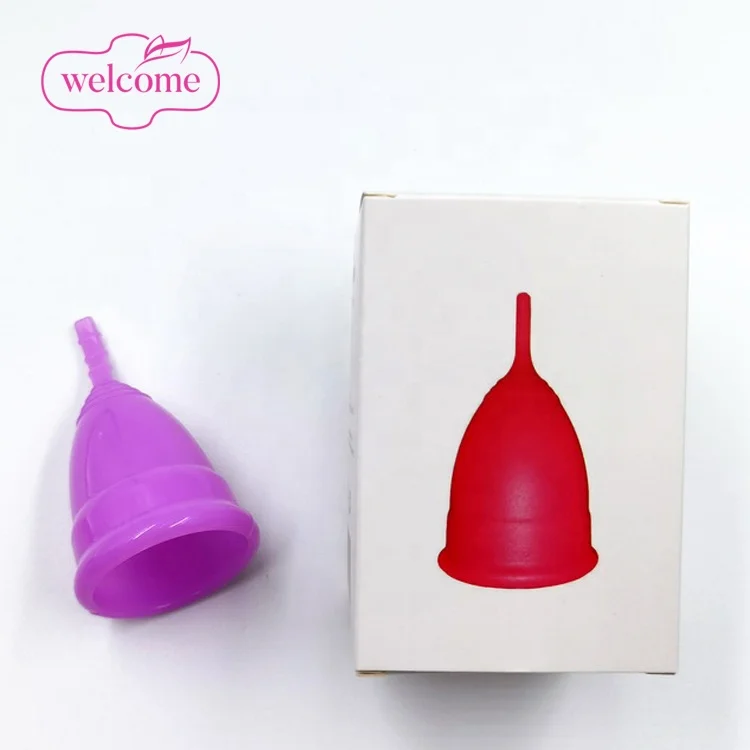 

Hot Trends Reusable Medical Science Menstrual Cup 100% Medical Silicone Black Menstrual Cup Alligator Handbag