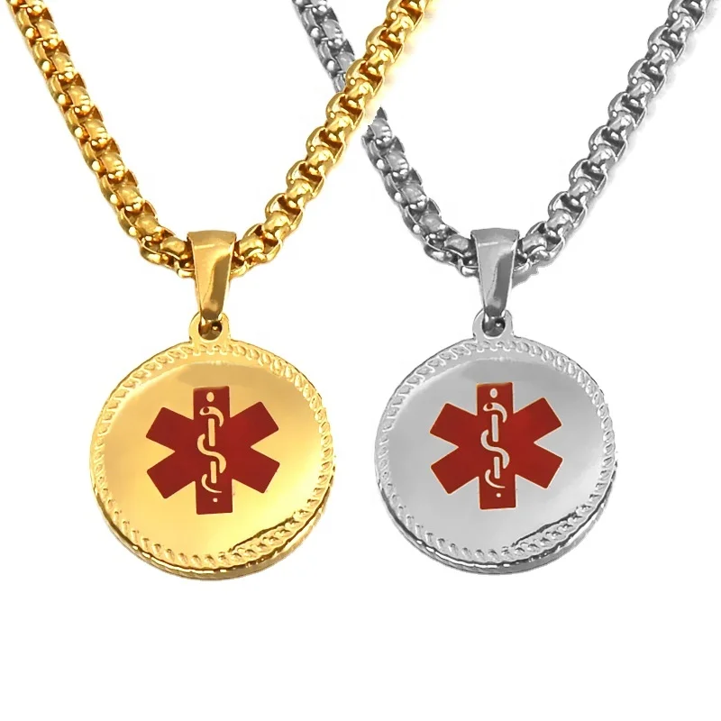 

2021 New Style Custom Medical Nurse Pendant Charms With Chains Jewelry Pendant Necklace