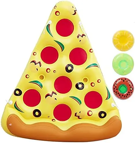 

Inflatable Pizza Pool Float Large Pool Float for Kids & Adults Summer Fun for Lake Beach Party Lounge