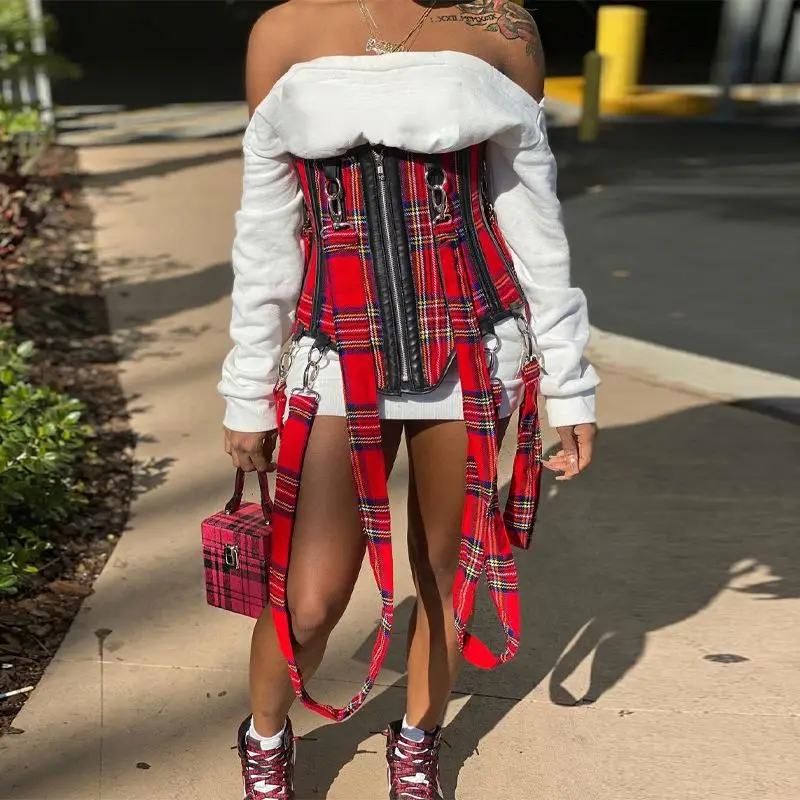 

Corsets Tops Women Sexy Jumpsuits Lingerie Fall Clothing Two Piece Set Women 2 Piece Outfits Pant Sets Waist Trainer