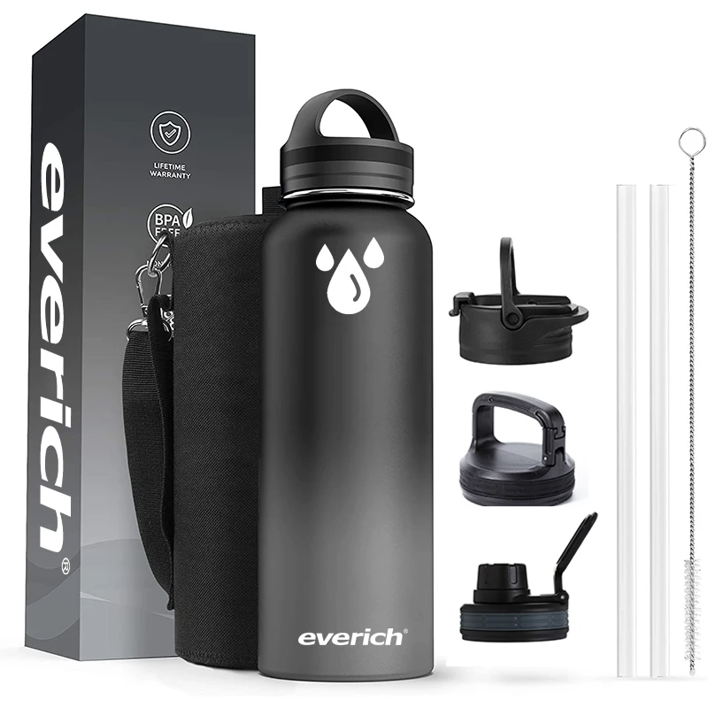 

2022 new ODM OEM Wide Mouth Double Wall Vacuum Insulated Stainless Steel Sports classic water bottles