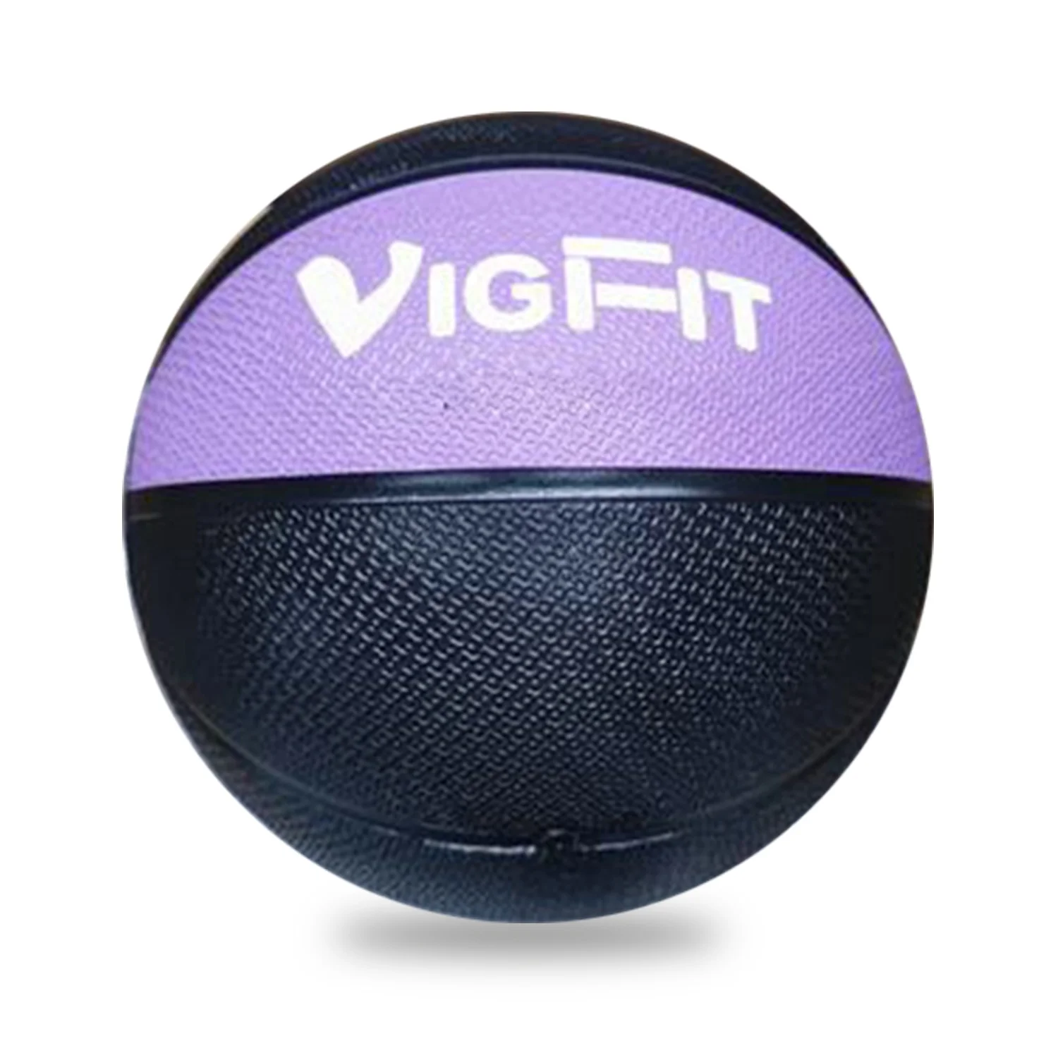 Home Gym Fitness Equipment Durable Anti-resistance Double-Color 2kg Rubber Fitness Sand Filled Heavy Duty Medicine Ball