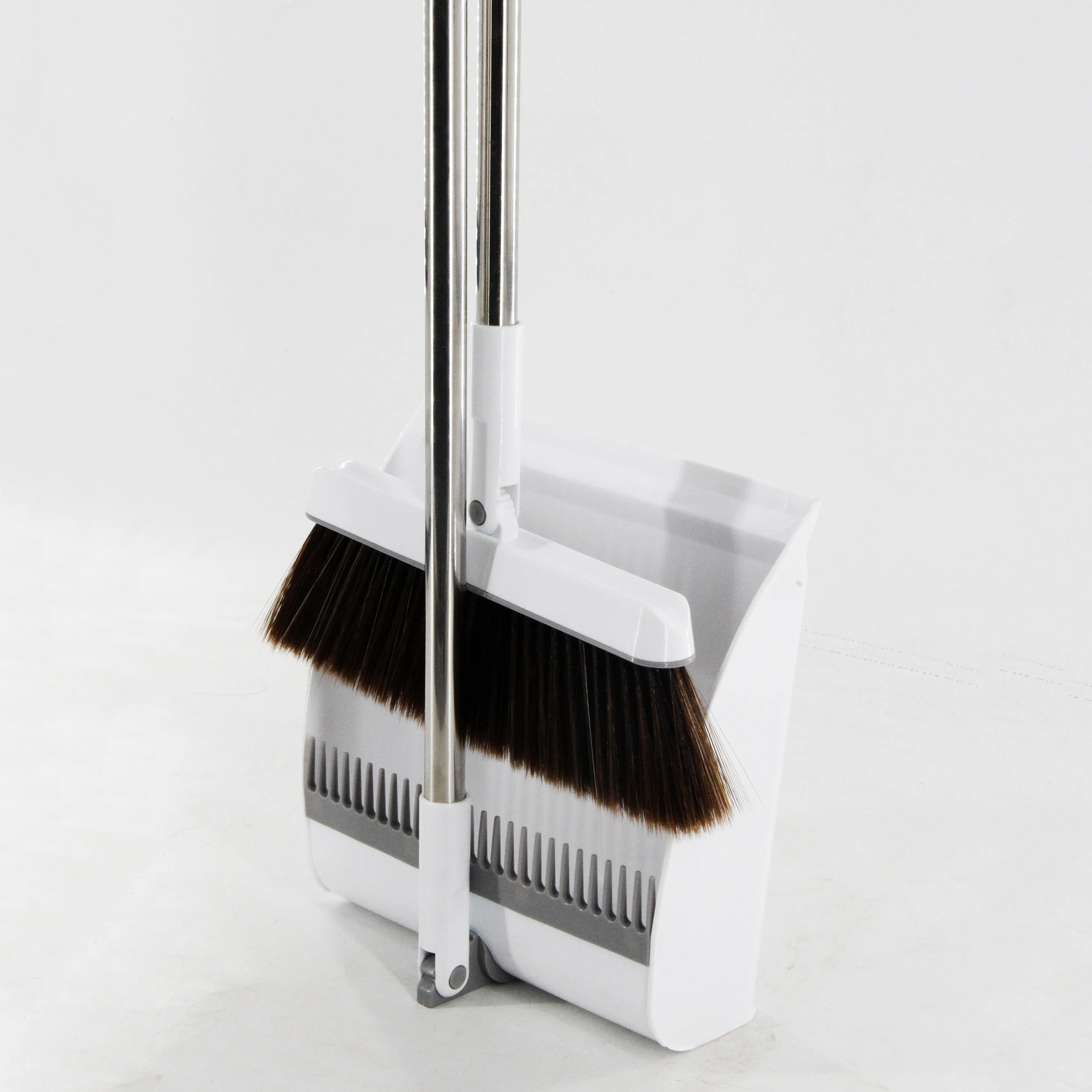 

Broom&Dustpan Set best-selling plastic easy design broom and dustpan Combo for Upright Cleaning, Client's required