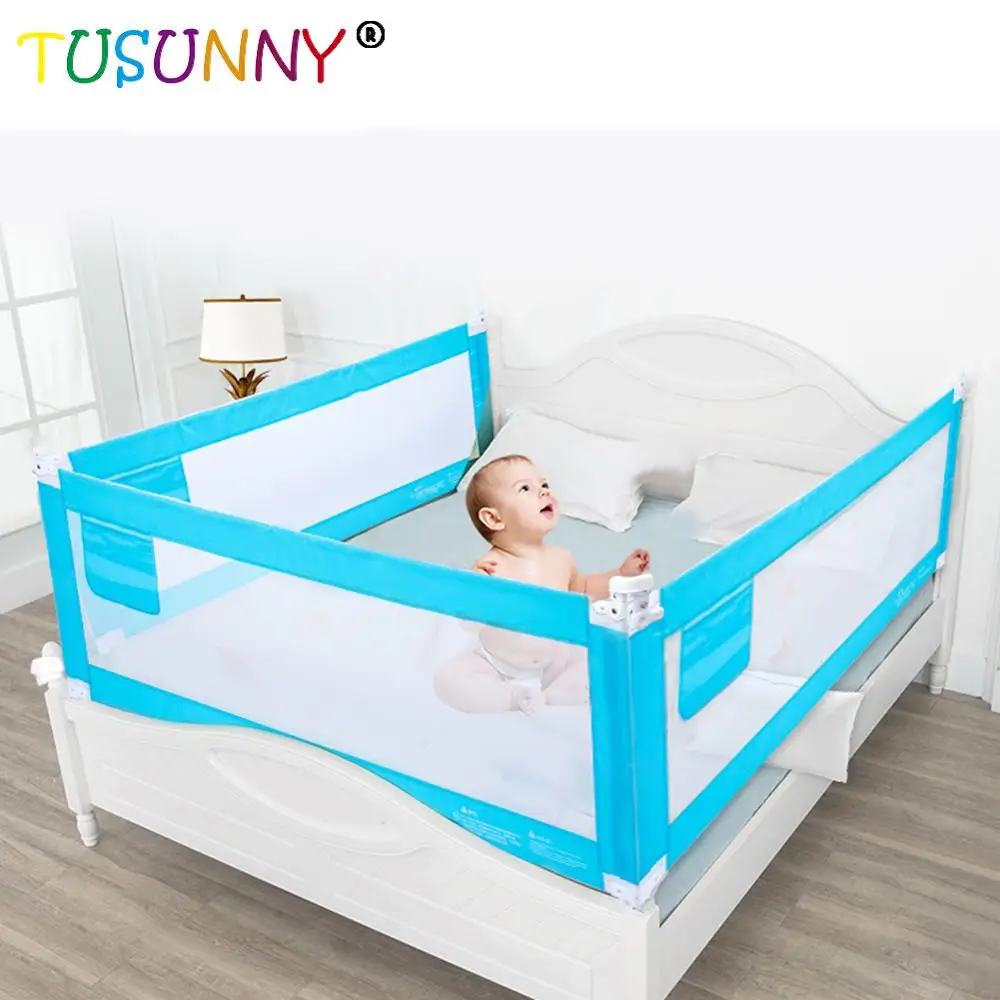 

Protective design child kids bed rails baby safety products baby bed rail, Pink,blue,green