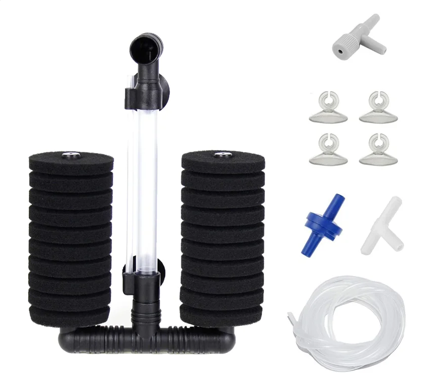 Air Driven Sponge Filter Aquarium Filter Sponge Shrimp Fry Fish Tank