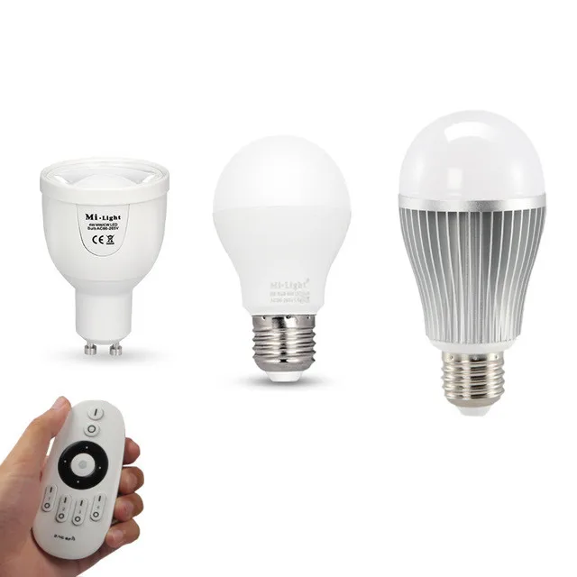 2019 New WiFi Smart LED Light Bulb 9W Milight Wireless Wifi Bulb Home Lighging Rgbw Led Bulb Lamp