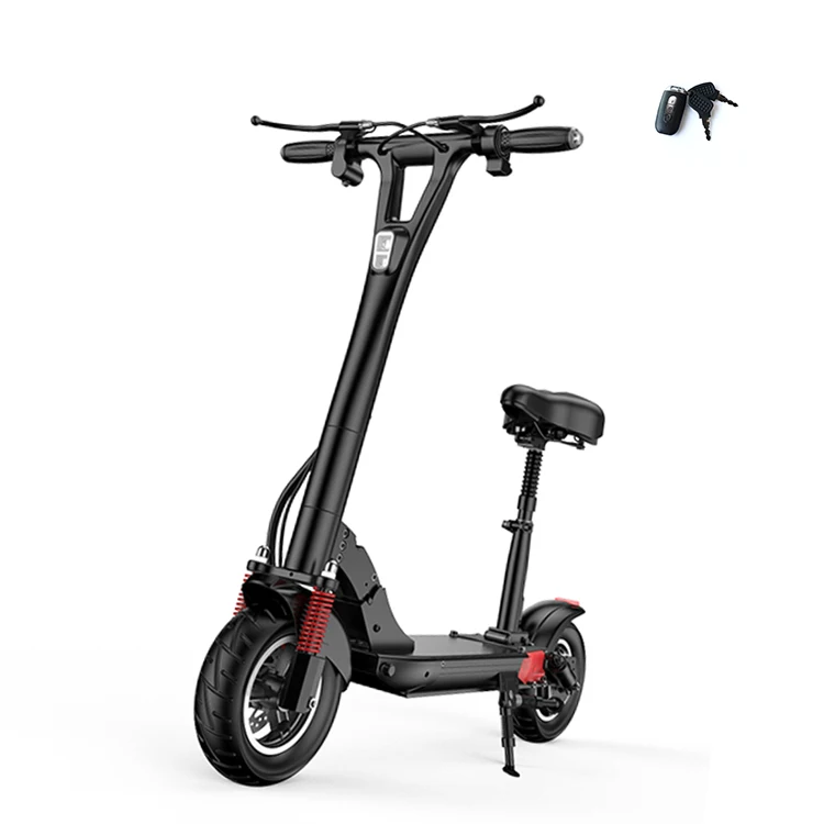 

High Speed Fat Wheel Dual Motor Scooter Electric With Shopping Basket