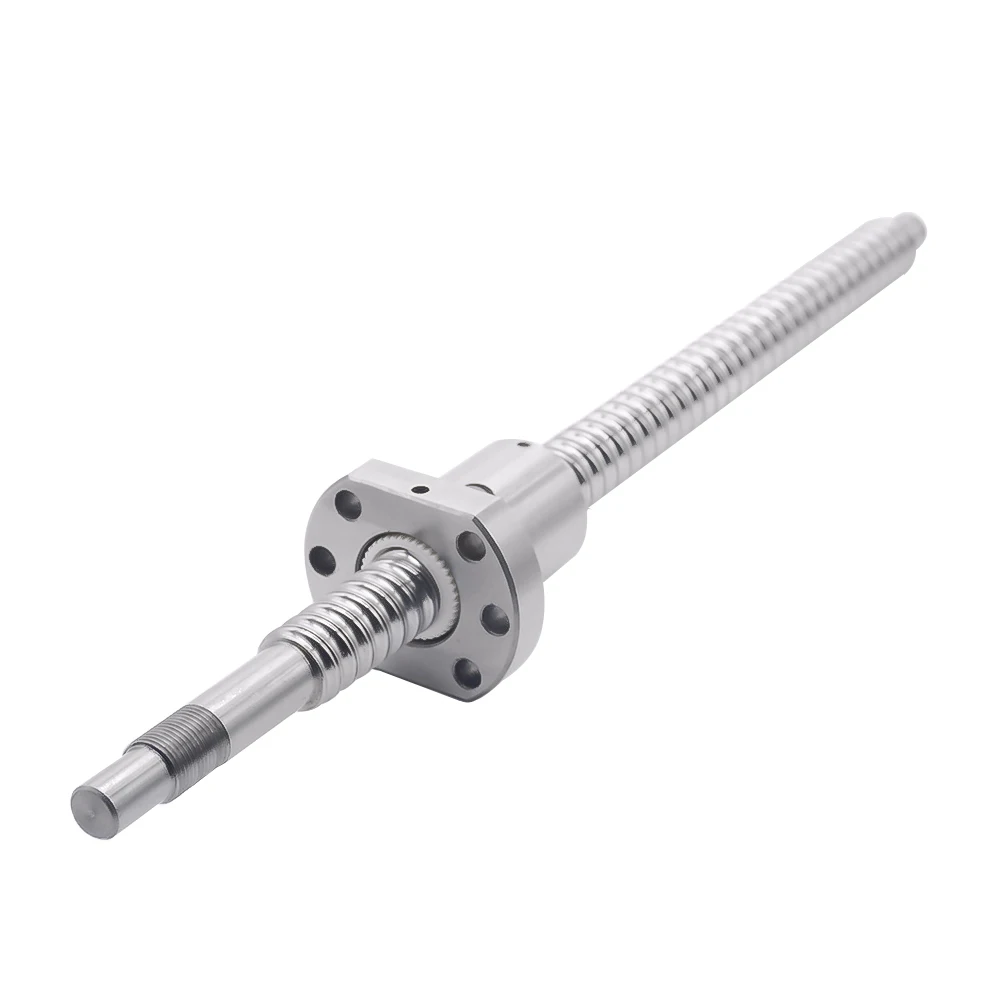 

Hot sale Ball screw SFU1605 200 -1000mm length Ball Screw C7 1605 with flange single Ball nut