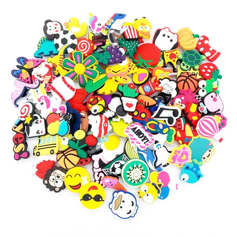 

Custom Best Quality Cartoon Soft Pvc Croc Shoes Charm, Custom color