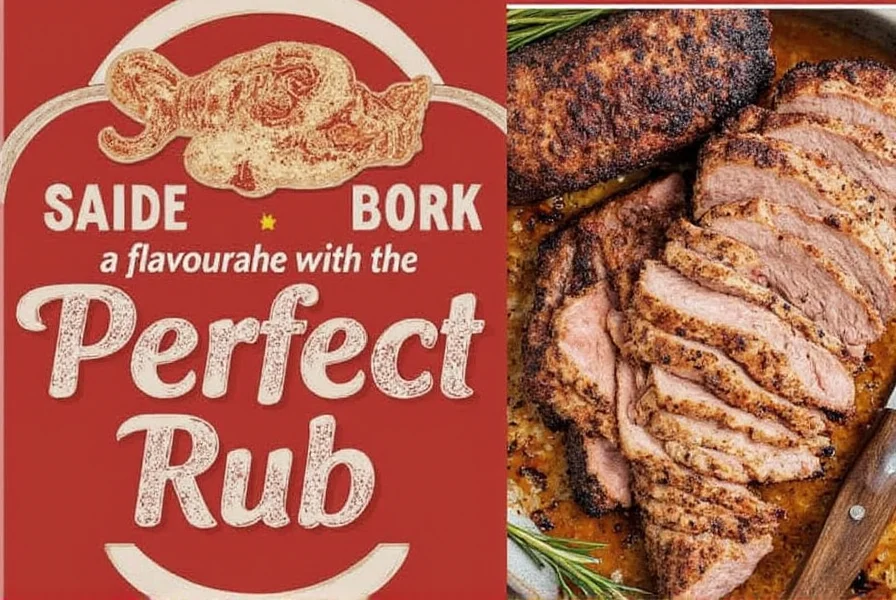 Pork rib with rub