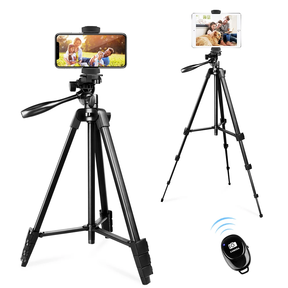 Uegogo T9 57inch Mini Tripod For Phone Portable Lightweight Aluminum