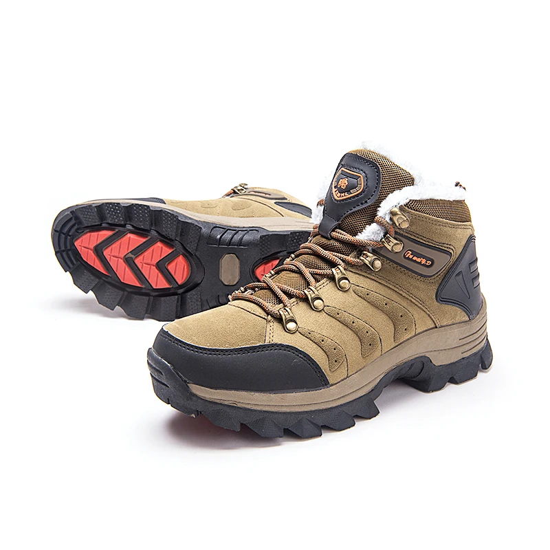 

Best quality popular Genuine Leather Waterproof outdoor sports hiking shoes, Brown,grey,green