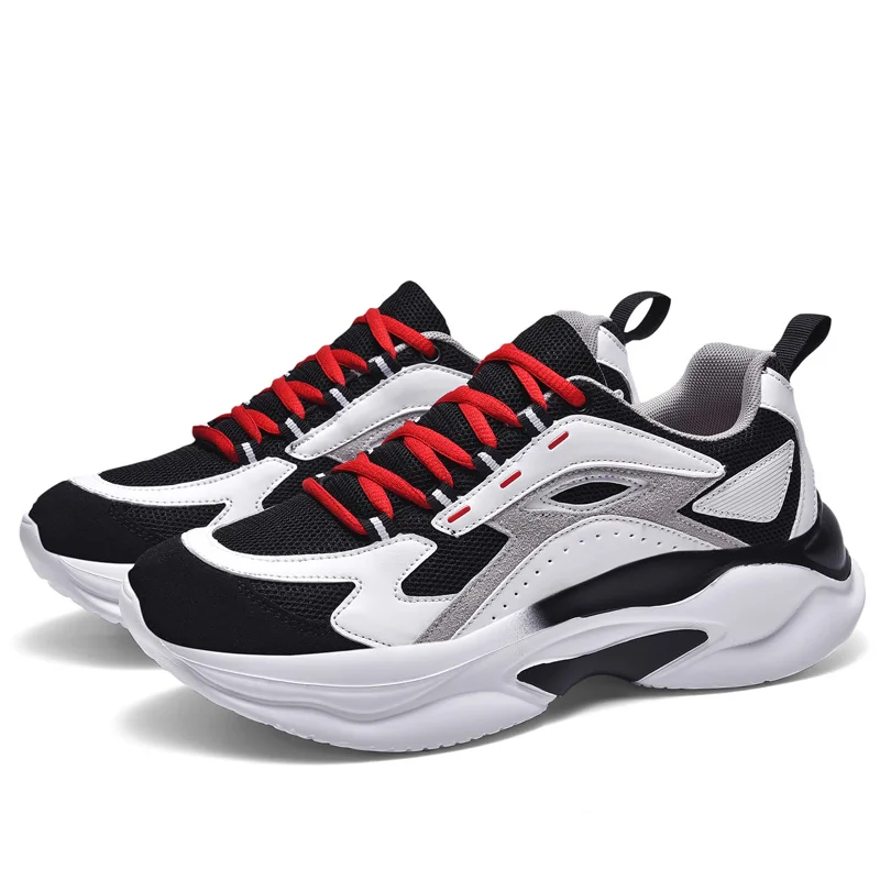 

Mesh Upper Fashion Sneakers For Men Outsole Casual Men's Shoes Sport Running Shoe Breathable, Optional